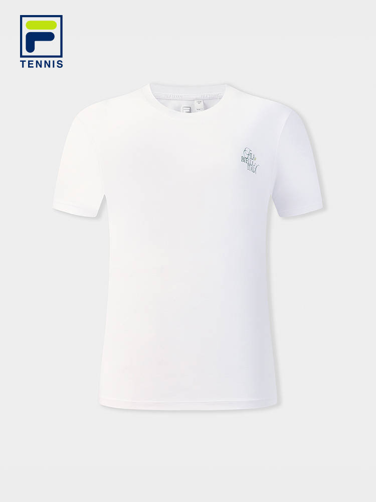 FILA WOMEN'S TENNIS Knitted Short Sleeve Top