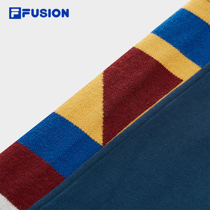 FILA FUSION CROSS OVER FILA X DOE LAND AHOY Men Knit Pants (Blue)
