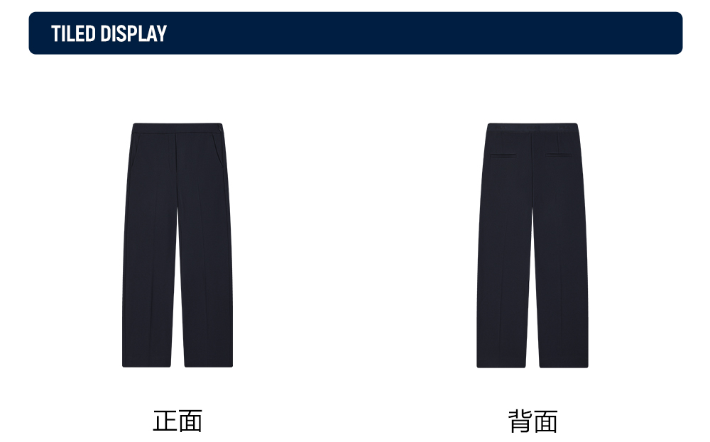 CORE LIFESTYLE EMERALD GEOMETRIC SNOW Women Woven Pants (Navy)