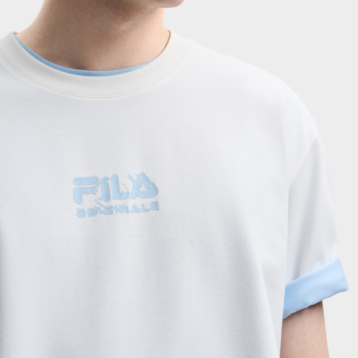 FILA MEN'S ORIGINALE Knitted Short Sleeve Top