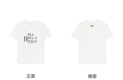 FILA CORE LIFESTYLE ORIGINALE DREAMS ON THE COURT Men Short Sleeves T-Shirt (Pink / White)