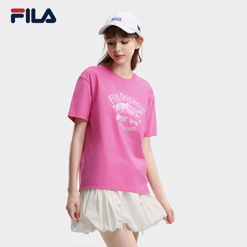 FILA WOMEN'S ORIGINALE Knitted Short Sleeve Top
