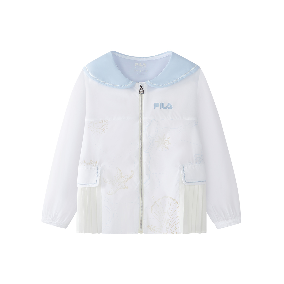 FILA KIDS WHITE LINE Girls Woven Jacket