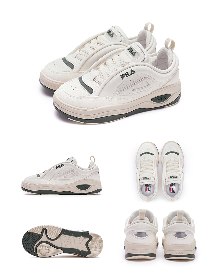 FILA CORE FASHION MIX 2 Women Sneakers (White / Grey)