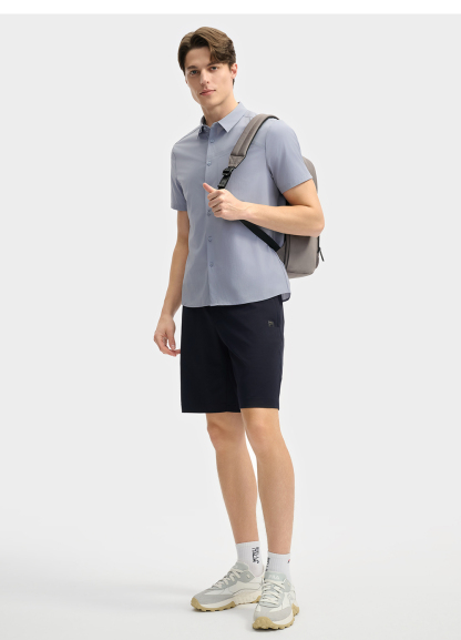 FILA CORE LIFESTYLE WHITE EVERYDAY ELEGANCE Men Short Sleeves Shirt