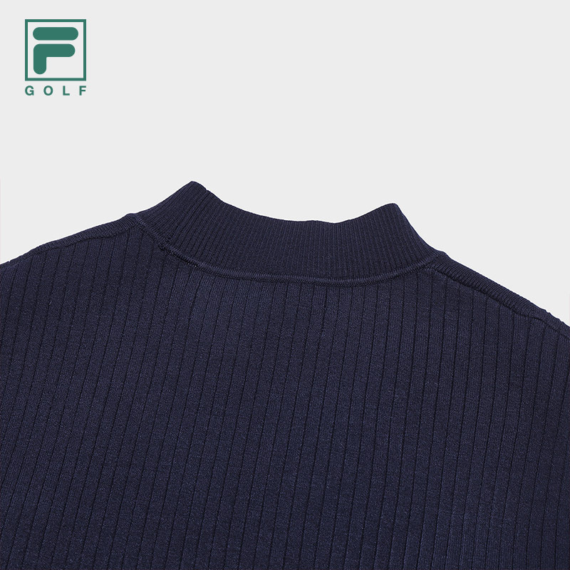 FILA CORE ATHLETICS GOLF Women's Knit Sweater in Navy
