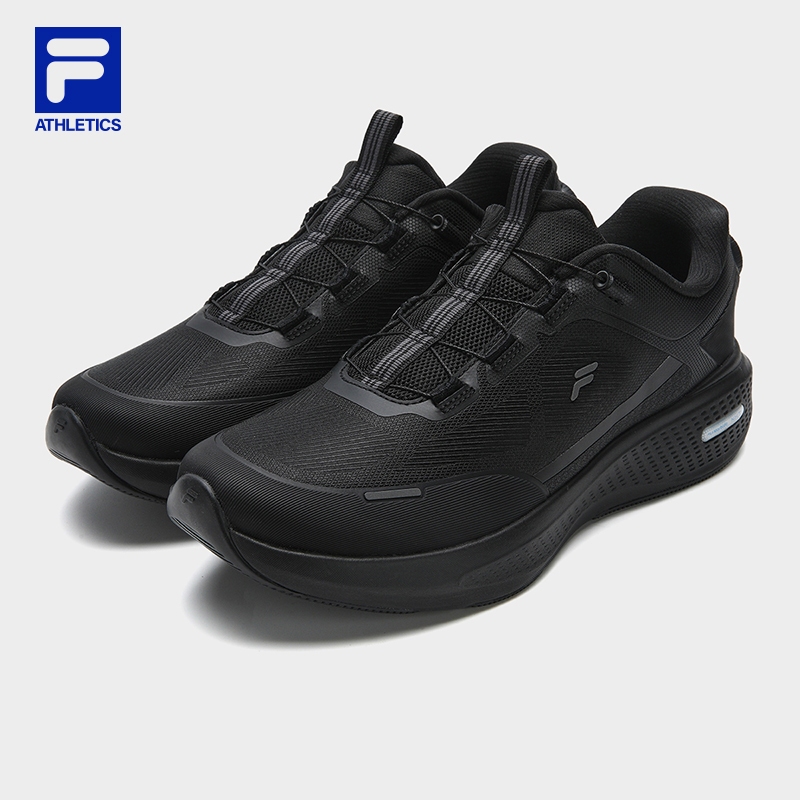 FILA CORE ATHLETICS SPORT PERFORMANCE FILA BOA NUVOLE 3+ RUN Men Road Running Shoes(Black/Grey)