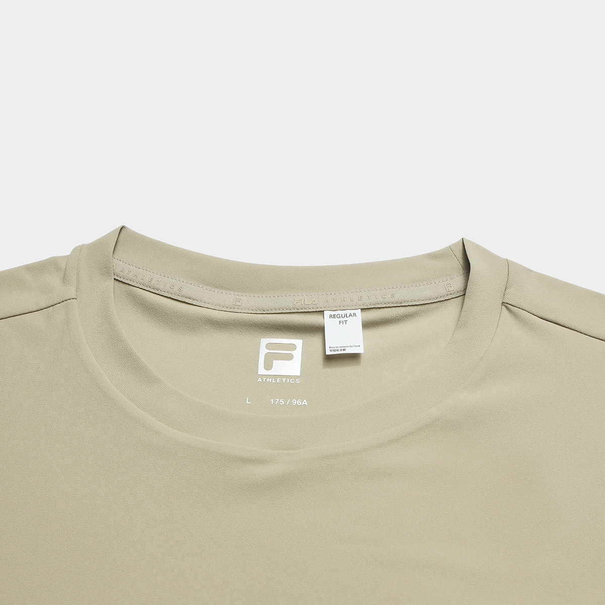 FILA MEN'S FITNESS Knitted Short Sleeve Top