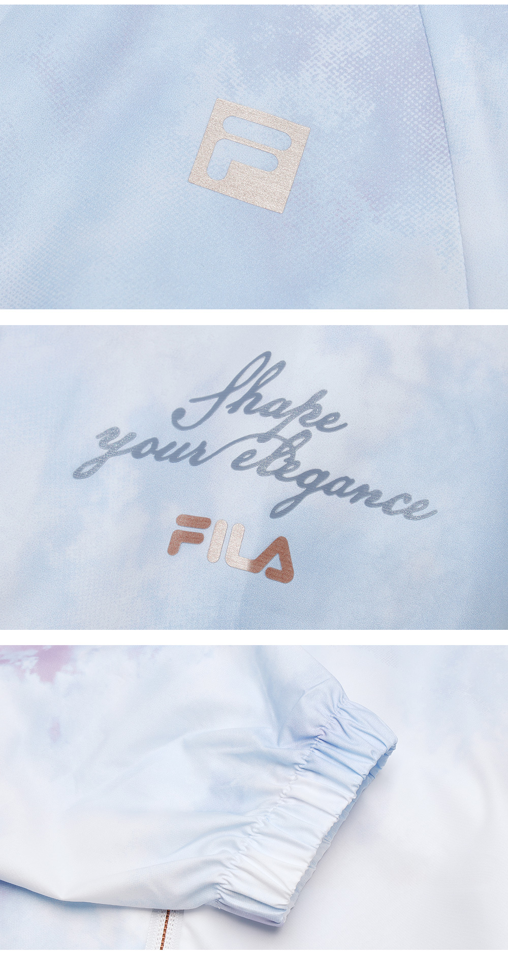 FILA CORE ATHLETICS FILA-FIT ARTE ELEGANTE Women Woven Jacket (Full Print)