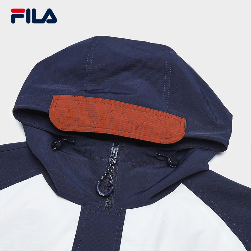 FILA CORE LIFESTYLE ORIGINALE FÊTE DE LA MUSIQUE Men Jacket (With Hoodie) (Brown)