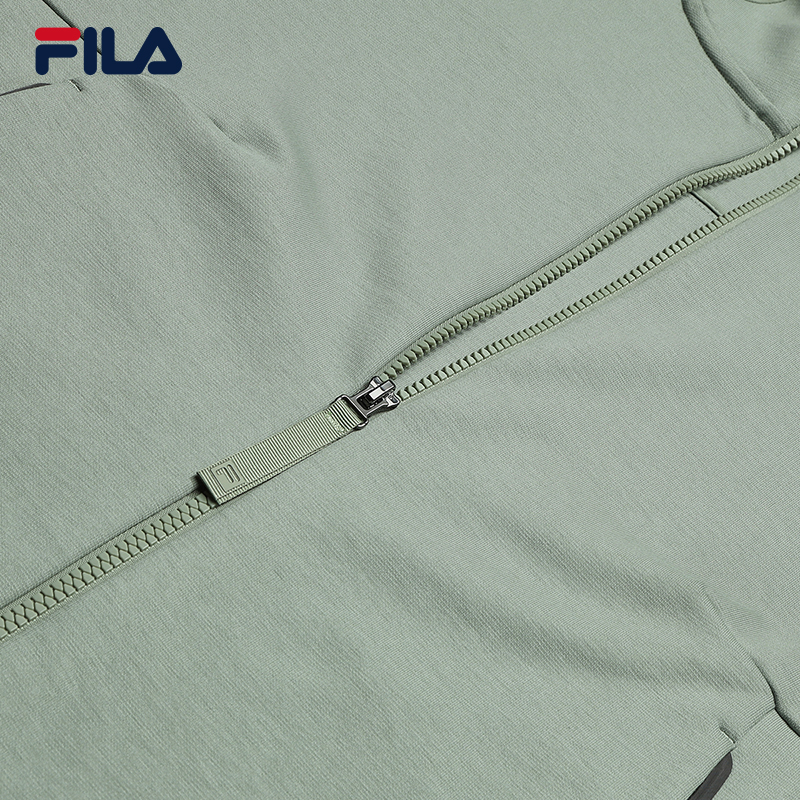 FILA CORE LIFESTYLE WHITE Men Hooded Jacket