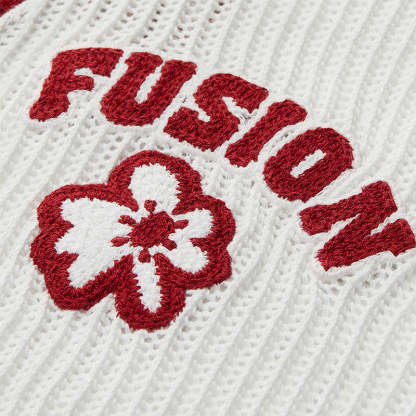 FUSION INLINE CULTURE 2 CAMPUS RHAPSODY Women Cardigan (White)