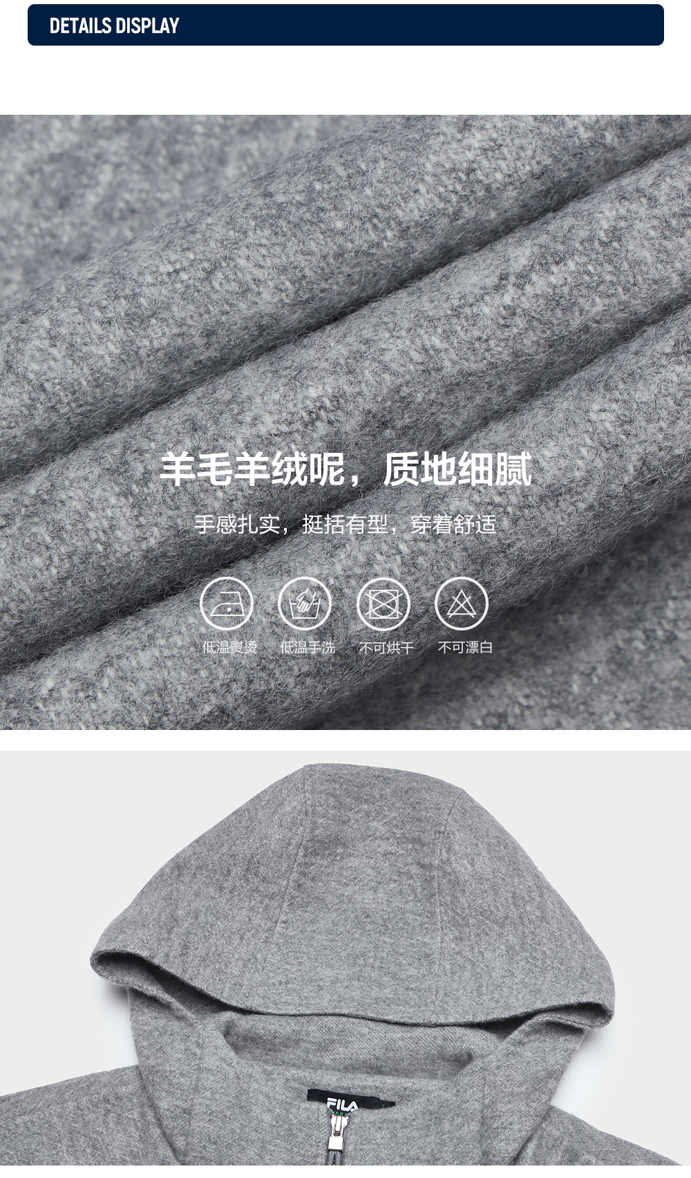 CORE LIFESTYLE EMERALD GEOMETRIC SNOW Women Woolen Sweater (Grey)