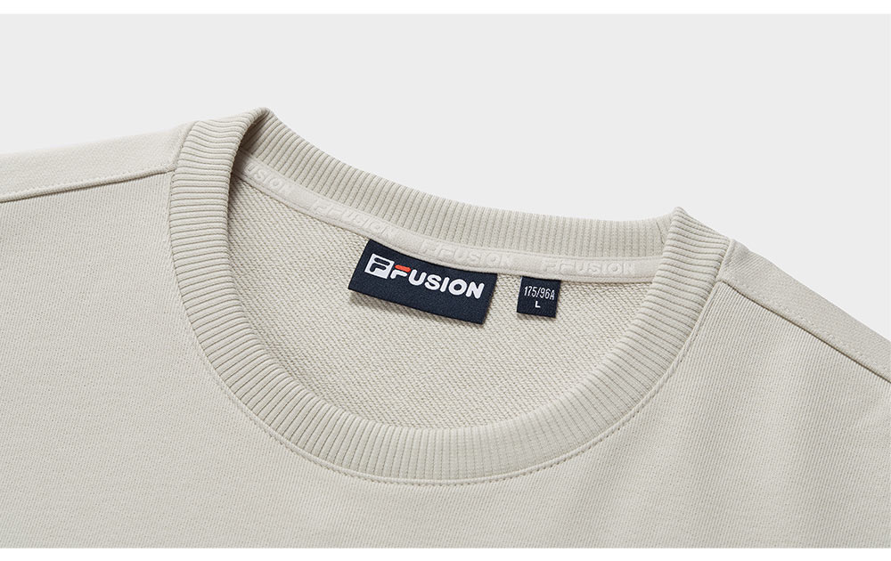 FILA FUSION INLINE URBAN TECH THE ART OF THE CITY NATURE Men Sweatshirt (Beige / Black)