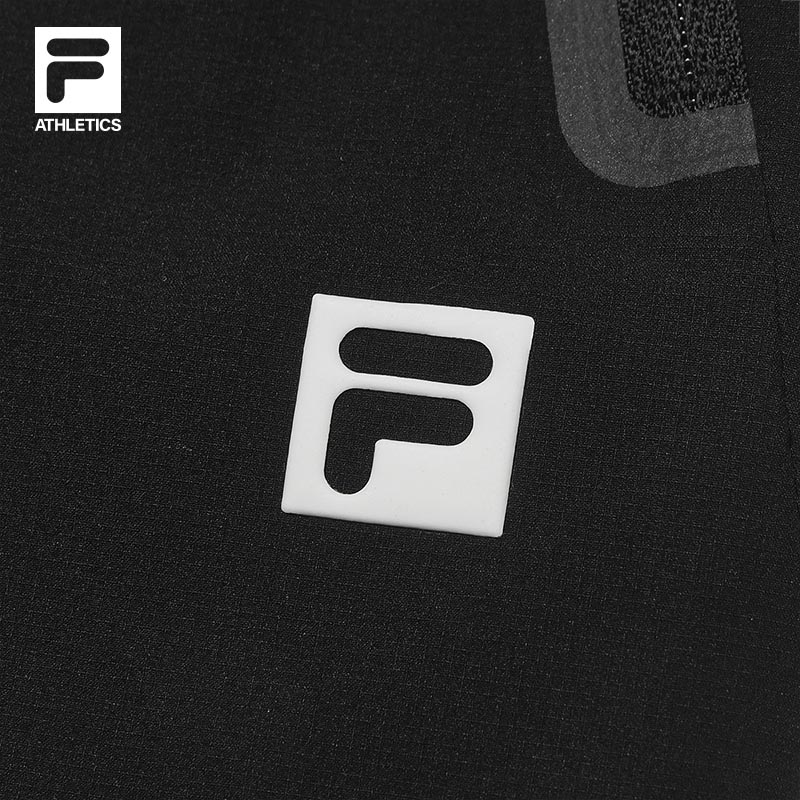 FILA CORE ATHLETICS FITNESS BLACK Men Woven Shorts (Black)