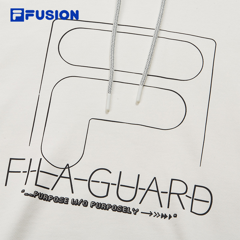 FILA FUSION INLINE URBAN TECH FUTURE TECH STREET Men Hoodie (White)