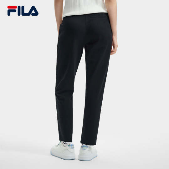 Fila Black Organic Cotton Women's Track Pant
