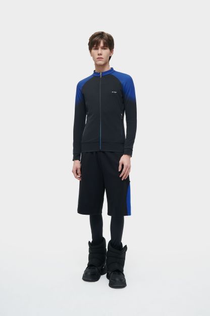 FILA FUSION x TEAM WANG DESIGN Men's Knit Top in Black