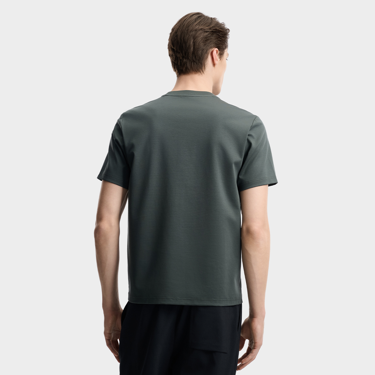 FILA MEN'S WHITE Knitted Short Sleeve Top