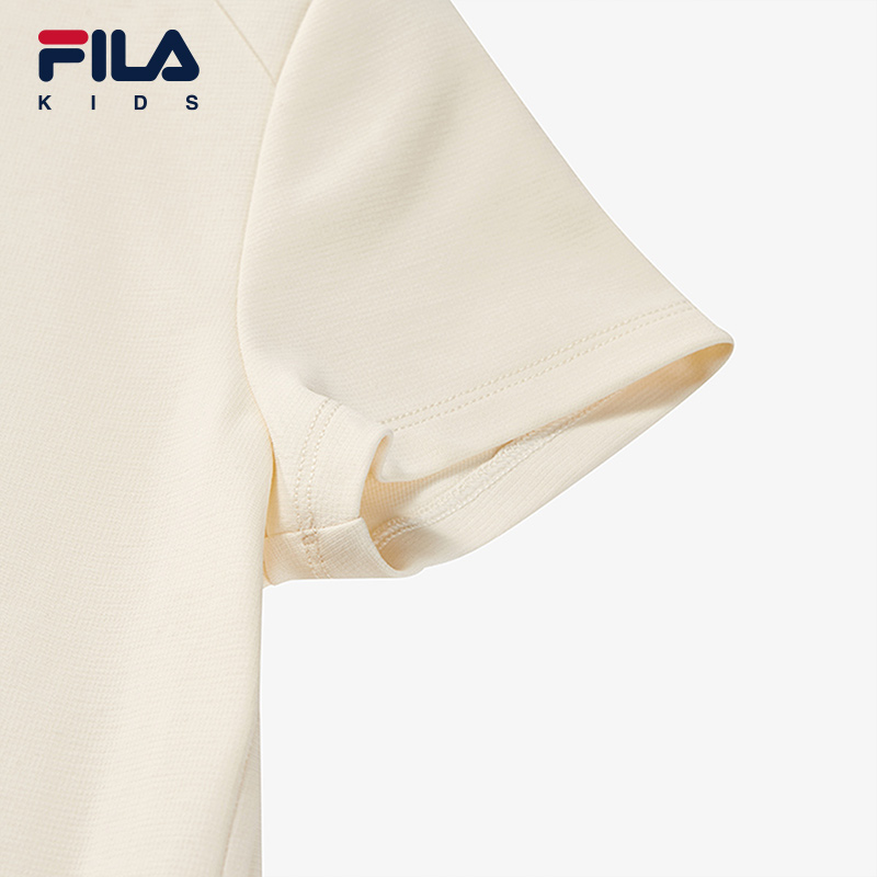 FILA KIDS WHITE LINE x RMN Girls Dress in Yellow (Versailles Collections)