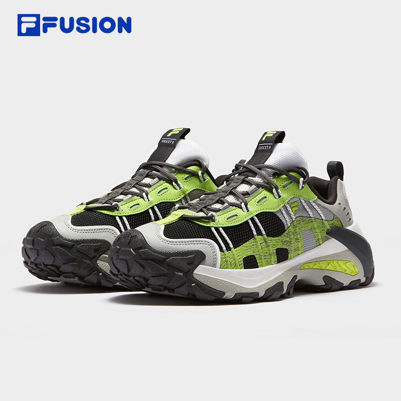 FILA FUSION FUSION EXOCET II Men Sneakers (Yellow/ Black / Light Grey)