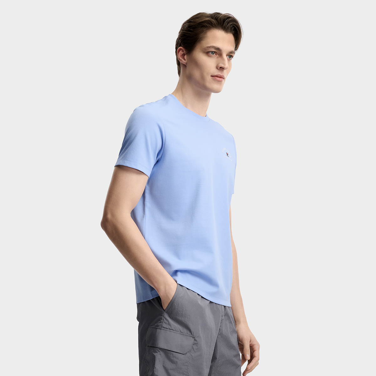 FILA MEN'S HERITAGE Knitted Short Sleeve Top
