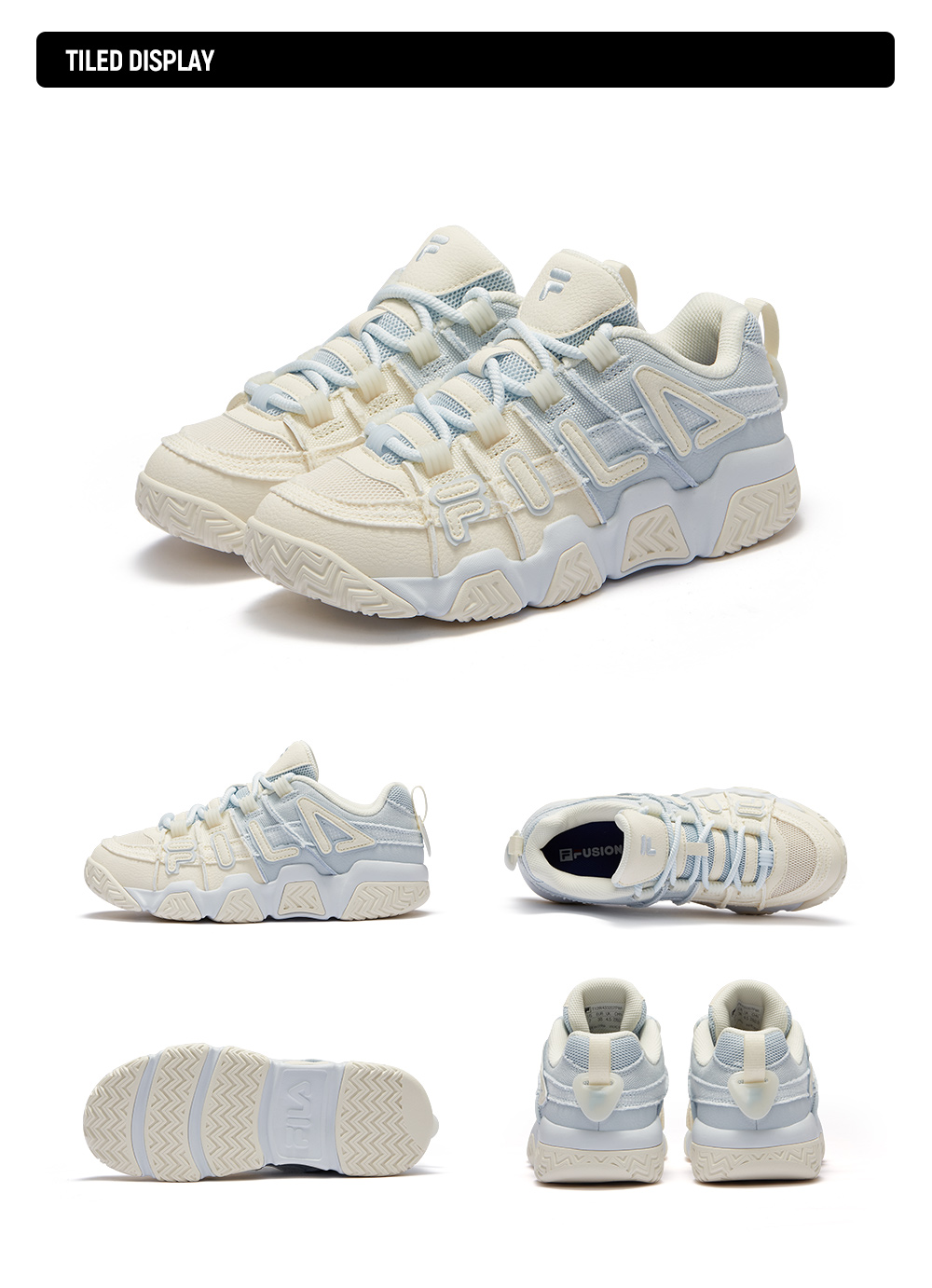 トップブランドのファッション Sneakers Women BARRICADE FUSION FUSION (White) SG FILA – その他多肉植物