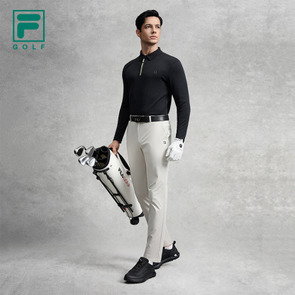 FILA CORE ATHLETICS GOLF BTB Elegant Duality Men Long Sleeve Polo