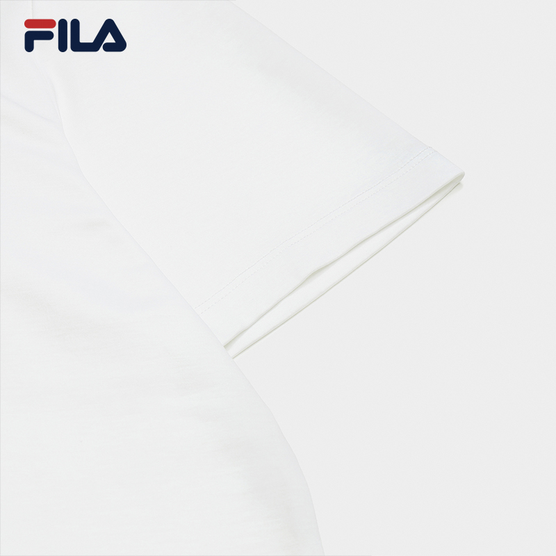 FILA CORE LIFESTYLE WHITE Men Short Sleeve Polo