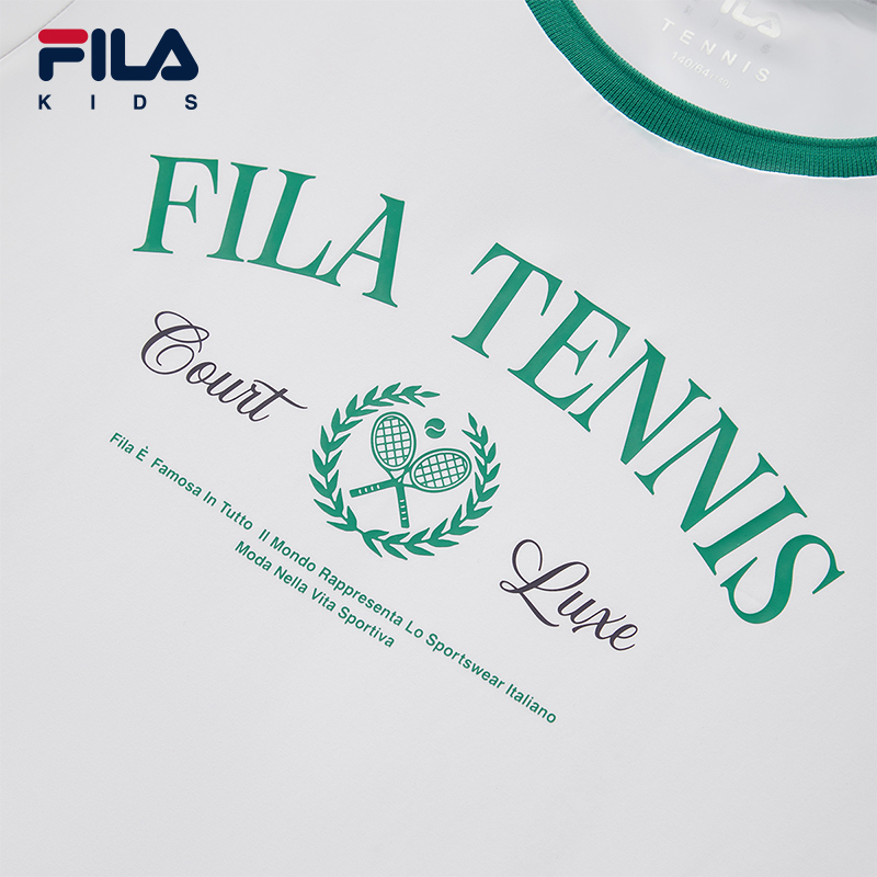 FILA KIDS PERFORMANCE TENNIS Girls Short Sleeves T-Shirt