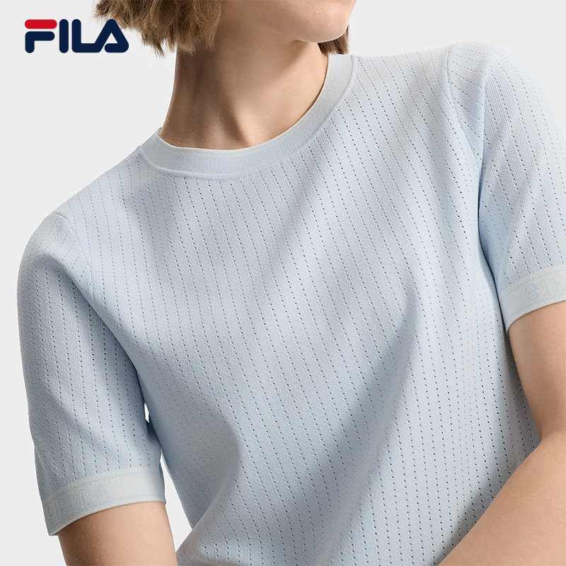 FILA CORE LIFESTYLE EMERALD ETCHED MOMENTS Women Knit Sweater