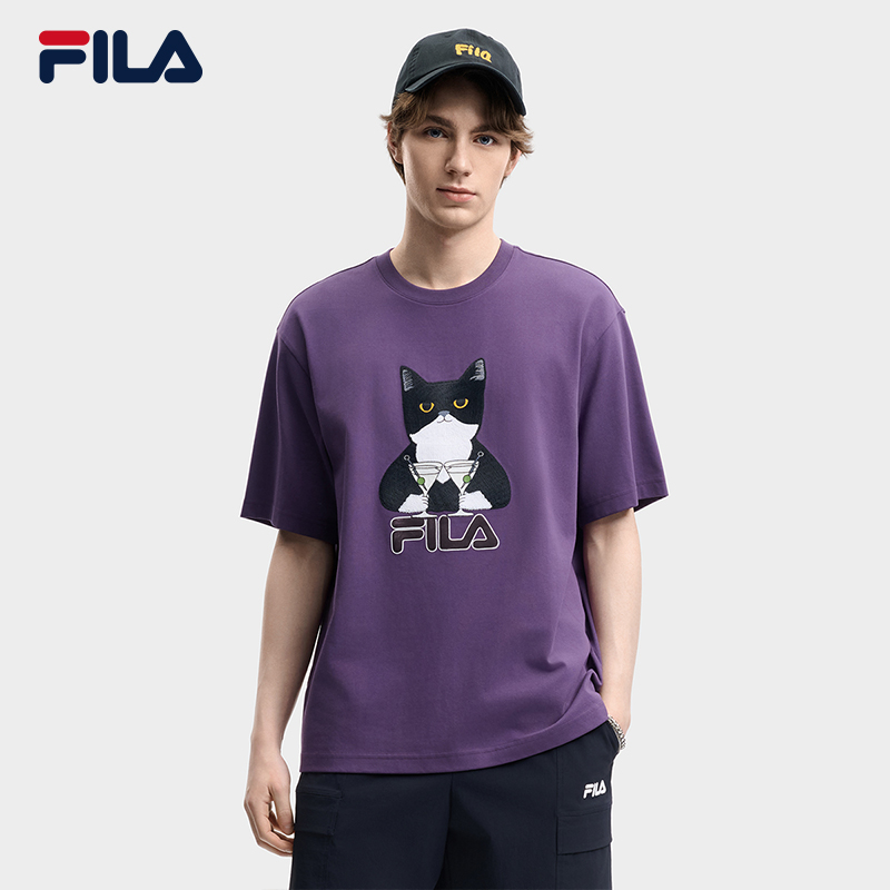 FILA MEN'S ORIGINALE Knitted Short Sleeve Top