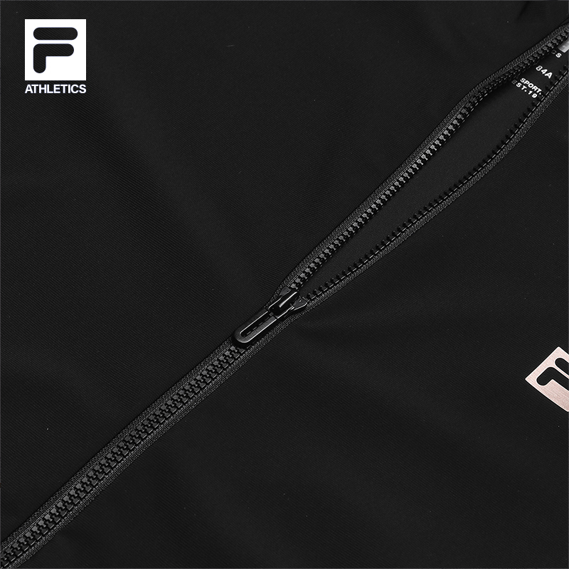 FILA CORE ATHLETICS FILA-FIT WOMEN Women Knit Top (Black)