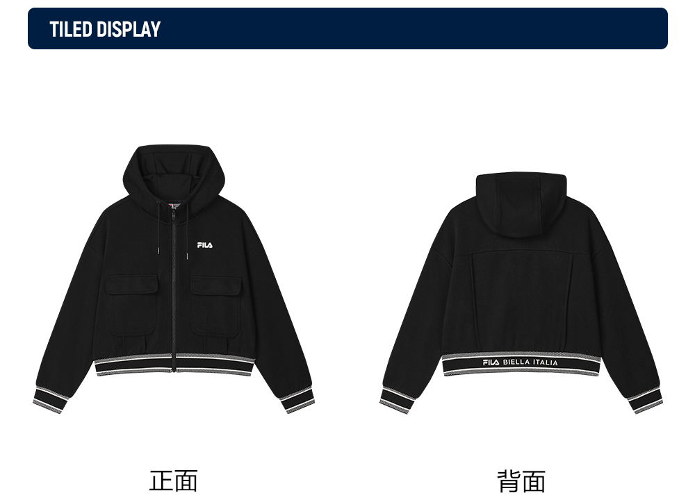 FILA CORE LIFESTYLE HERITAGE LUCKY TAROT Women Jacket (Black)