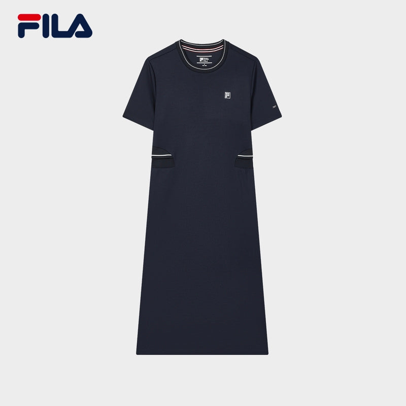 knee length dresses for ladies Fila Lucrecia Dress S White