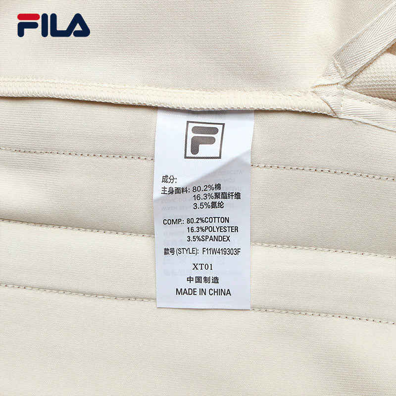 FILA CORE WHITE LINE FILA ORIGINALE Women's Dress in White