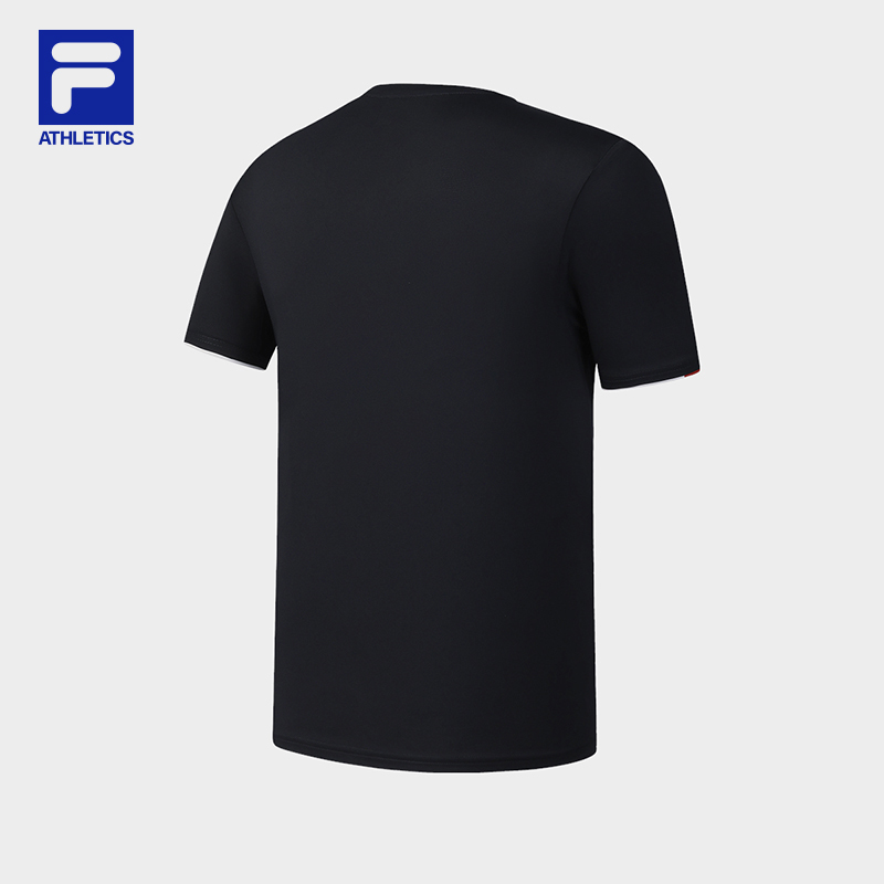 FILA CORE ATHLETICS TENNIS BOUNCY COURT Men Short Sleeve T-shirt (Navy)