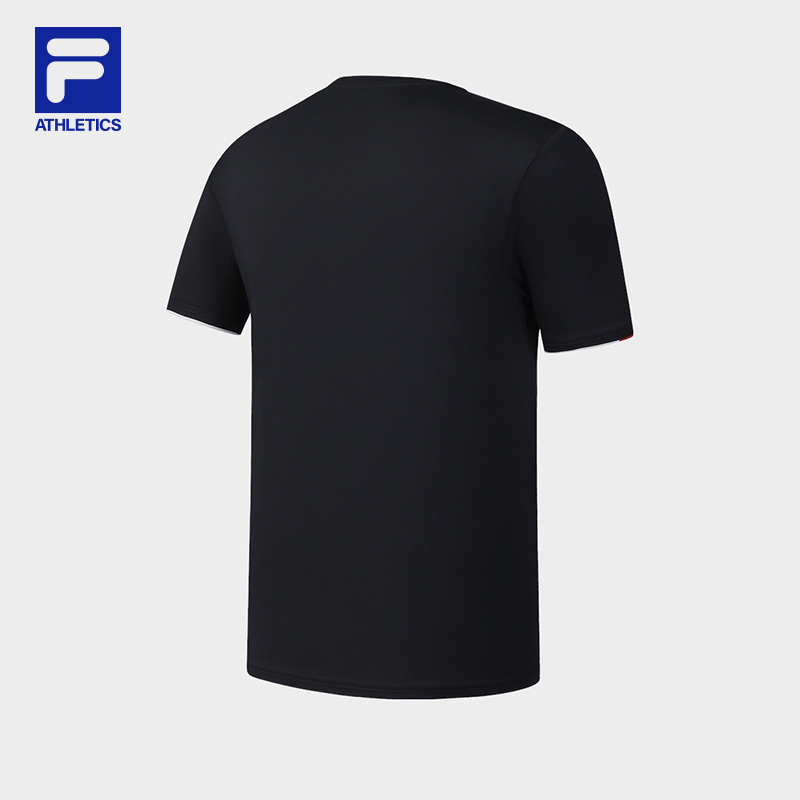 FILA CORE ATHLETICS TENNIS BOUNCY COURT Men Short Sleeve T-shirt (Navy)
