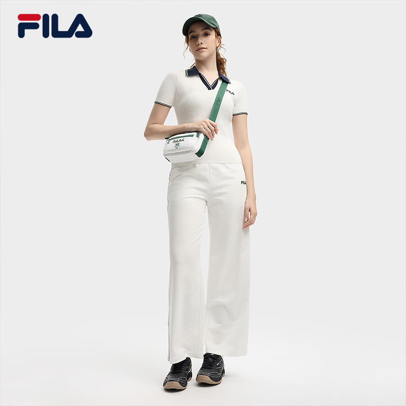 FILA CORE LIFESTYLE ORIGINALE RHAPSODY OF LEGENDS Women Knit Pants (White)