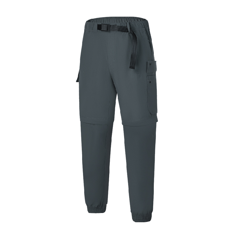 FILA CORE Men's DESERT ROAD-RV CAMPING ATHLETICS EXPLORE Woven Pants in Gray