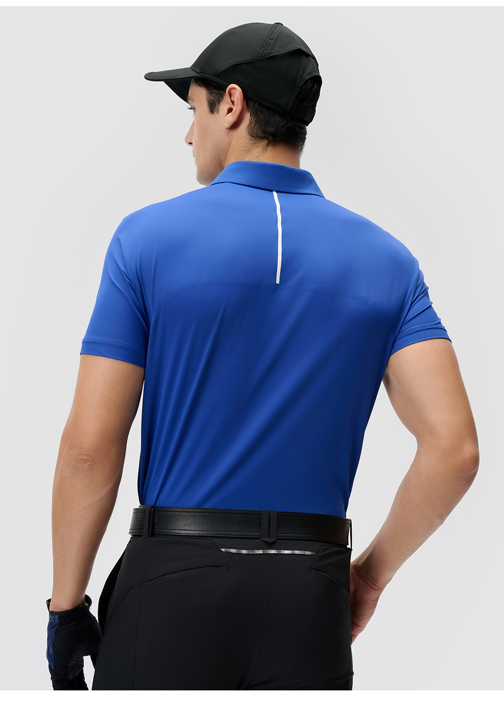 FILA CORE ATHLETICS GOLF2 Men Short Sleeve Polo (Black / Blue / White)