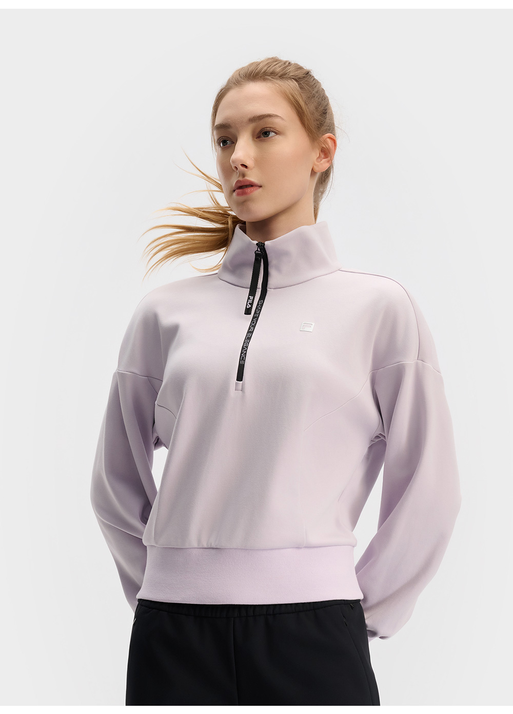 FILA CORE ATHLETICS FILA-FIT WOMEN Women Long Sleeve Top (Purple)