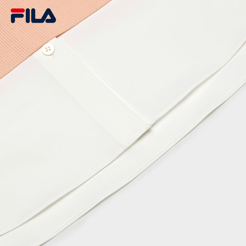 FILA CORE LIFESTYLE EMERALD FANCY BRERA Women Knit Blouse (Orange)