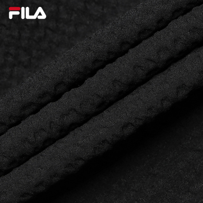 FILA CORE WHITE LINE FILA ORIGINALE Men Short Sleeves Woven Top in Black