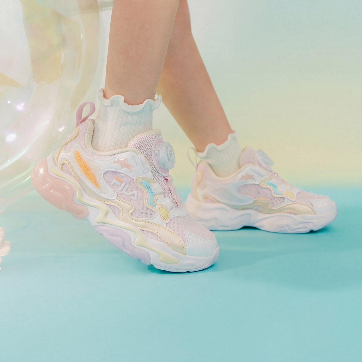 FILA GIRLS' HERITAGE-FHT POPPING CANDY Shoes