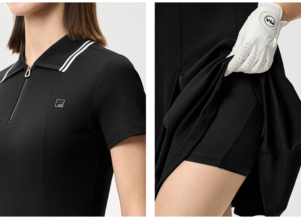 FILA CORE ATHLETICS GOLF Women Dress (Black)