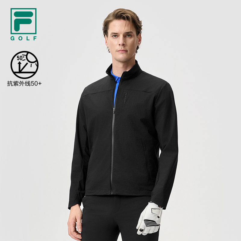 FILA CORE ATHLETICS GOLF Men Woven Jacket (Black) – FILA SG