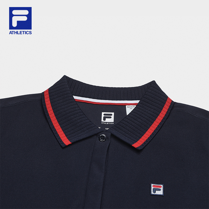 FILA CORE ATHLETICS TENNIS BOUNCY COURT Women Short Sleeve Polo