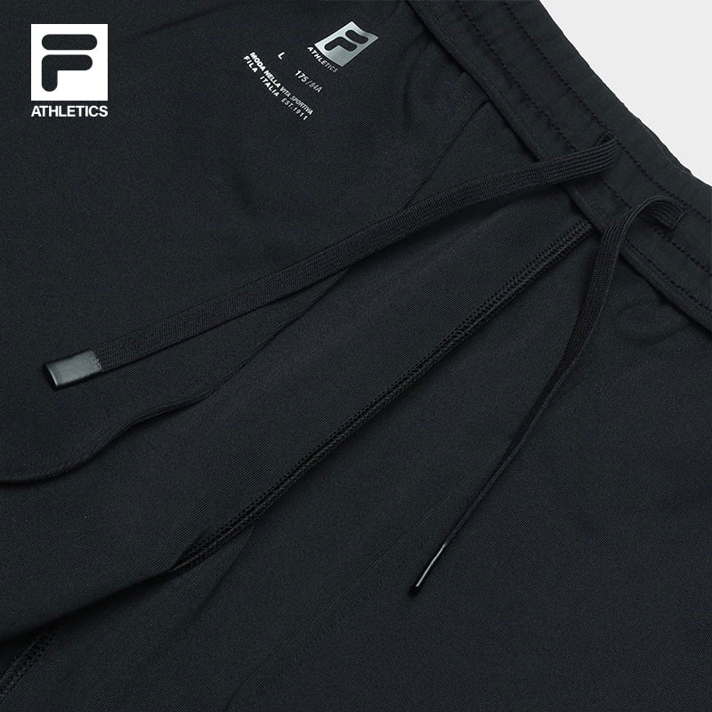 FILA CORE BLACK ATHLETICS FITNESS Men's Knit Pants in Black
