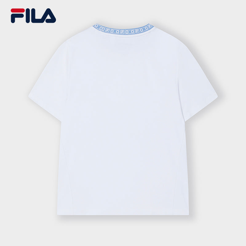 ■FILA■ Shirring Crop Short Sleeve T-shirtFS2RSH2157FDNA 11 FILA SHIRRING CROP SHORT SLEEVE TEE – FILA Malaysia